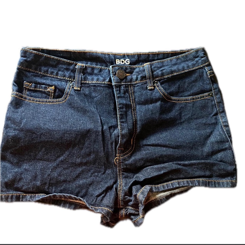 BDG Indigo Denim High-Rise Women's Shorts
